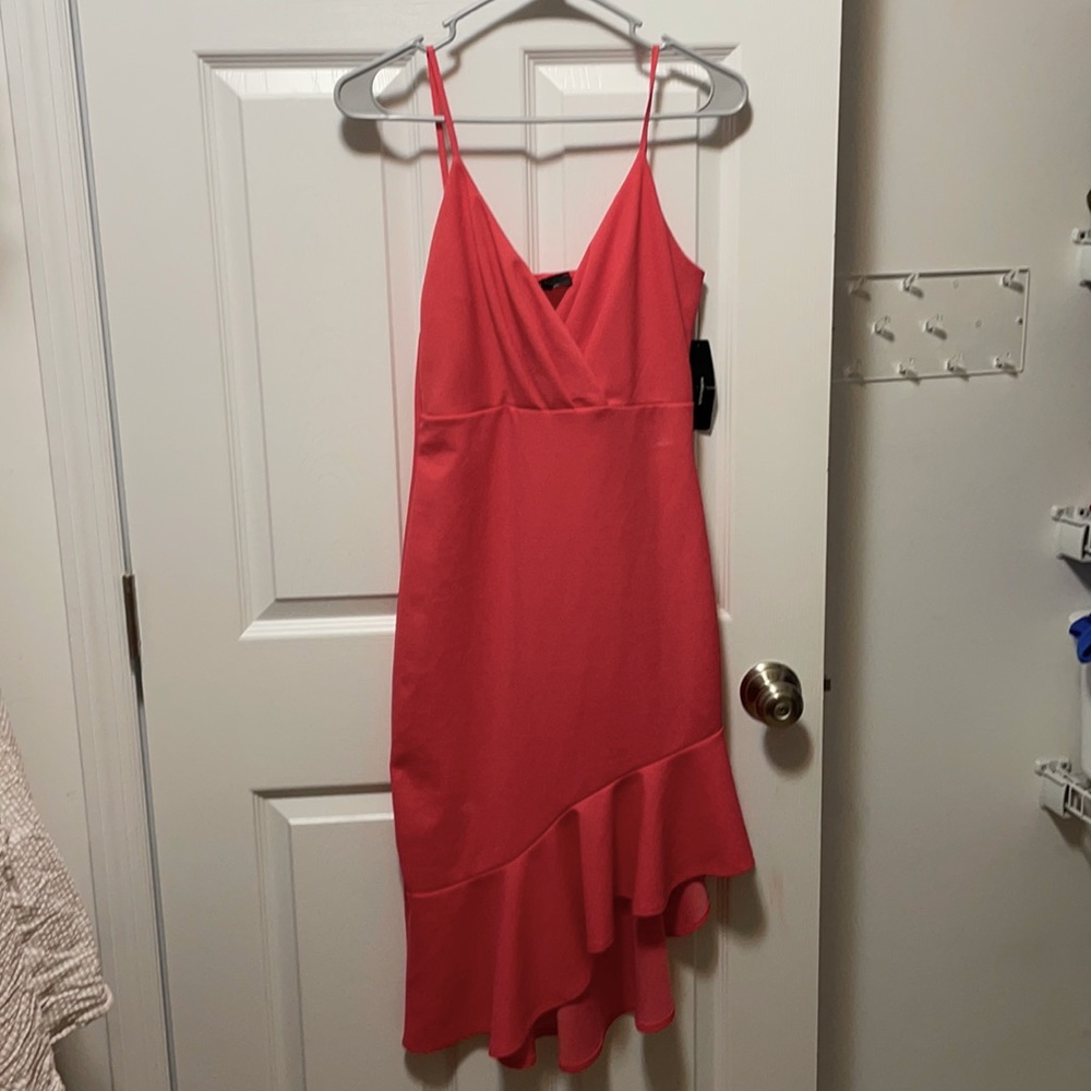 Lulus Salmon Bodycon Dress